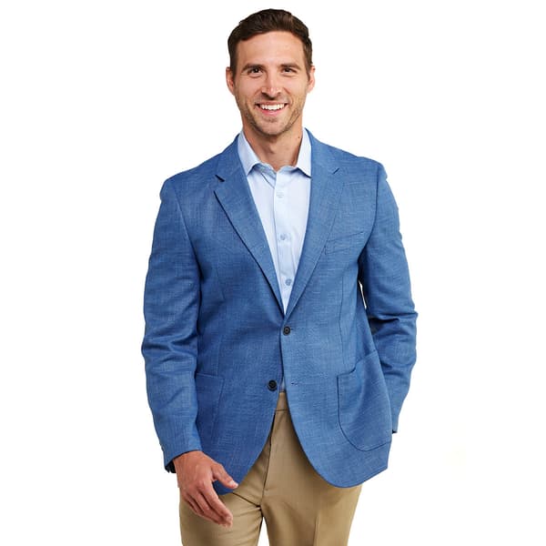 Mens Nautica Stretch Textured Weave Sport Coat