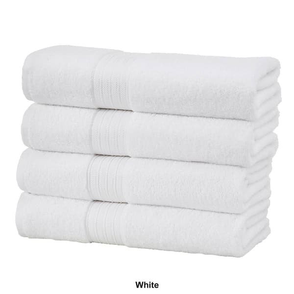 FreshFolds Cooper 4pc. Soft Cotton Classic Bath Towel Set