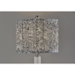 Adesso Ambrose Large Table Lamp with Pleated Navy/White Shade - image 6