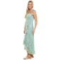 Juniors Emerald Sundae Floral Jacquard Cascade Ruffle Midi Dress - image 5