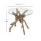 9th & Pike® Brown Rustic Wood Accent Table - image 2