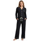 Womens Rene Rofe(R)  Solid Notch Collar Pajama Set - image 1