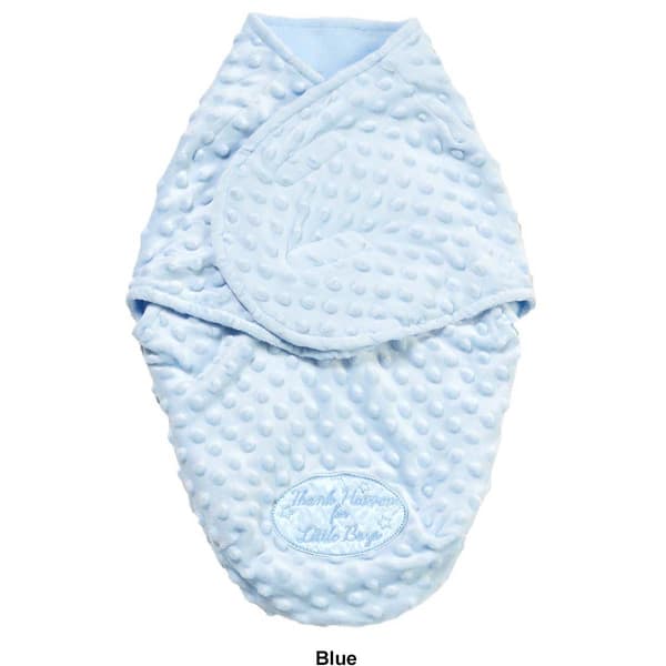 Little Me Welcome to World Swaddle Blanket