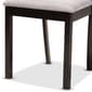 Baxton Studio Telma Modern Dark Brown Wood 5pc. Dining Set - image 6