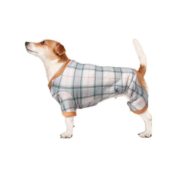 Best Furry Friends Harvest Plaid Pet Pajama - image 