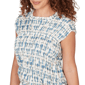 Womens Skye’s the Limit Summer Spice Cap Sleeve Blouse - image 5