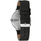Mens Caravelle by Bulova Black Leather Watch - 43A156 - image 3