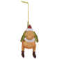 Northlight Dachshund Dog with Santa Hat Glass Christmas Ornament - image 5