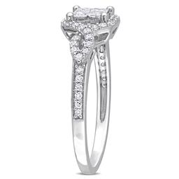 Diamond Classics™ 10kt. White Gold 1/2ctw. Diamond Crossover Ring