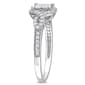 Diamond Classics™ 10kt. White Gold 1/2ctw. Diamond Crossover Ring - image 4