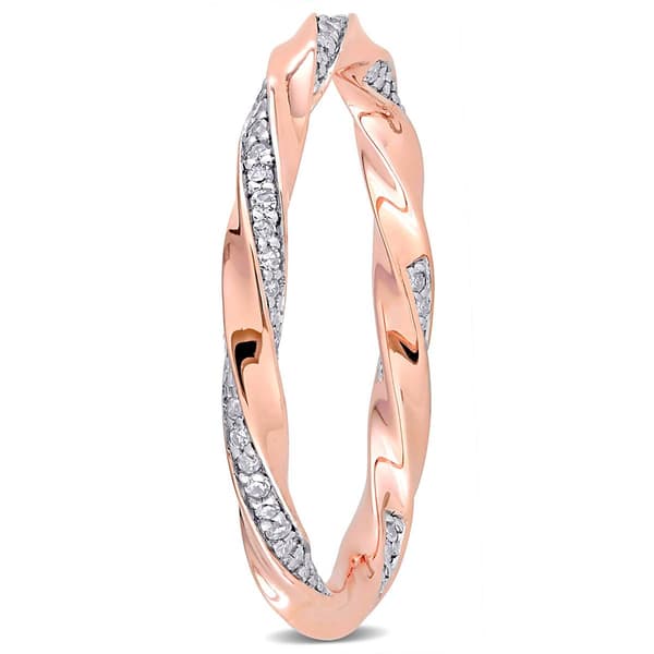 Diamond Classics&#8482; 10kt. Rose Gold 1/4ct. Diamond Eternity Ring