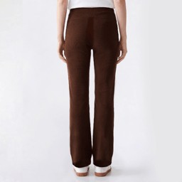 Juniors Cotton Candy Butter High Waist Flare Pants