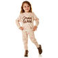 Toddler Girl Emily & Oliver 2pc. Grow Wild Horse Joggers Set - image 1