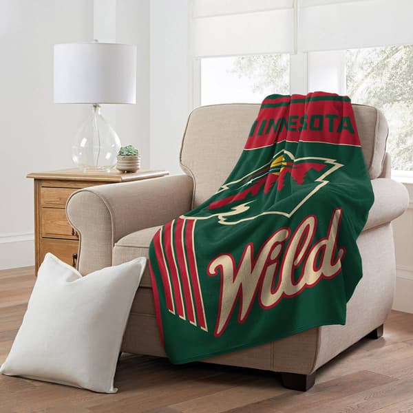 Sweet Home Collection NHL Minnesota Wild Throw