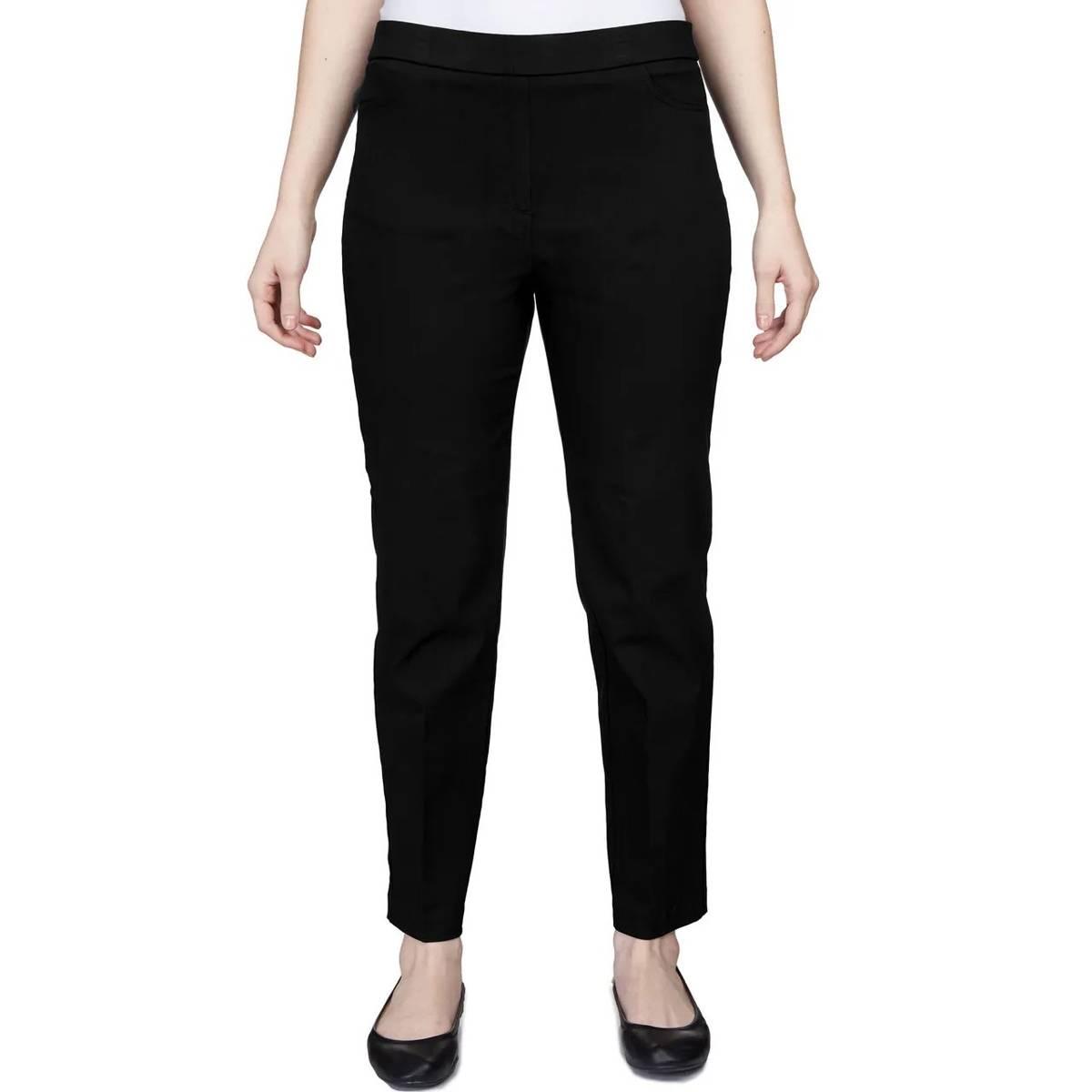 Open Video Modal for Petite Alfred Dunner Classics Allure Stretch Pants - Average