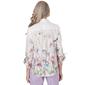 Womens Alfred Dunner Garden Party Watercolor Floral Top - image 2