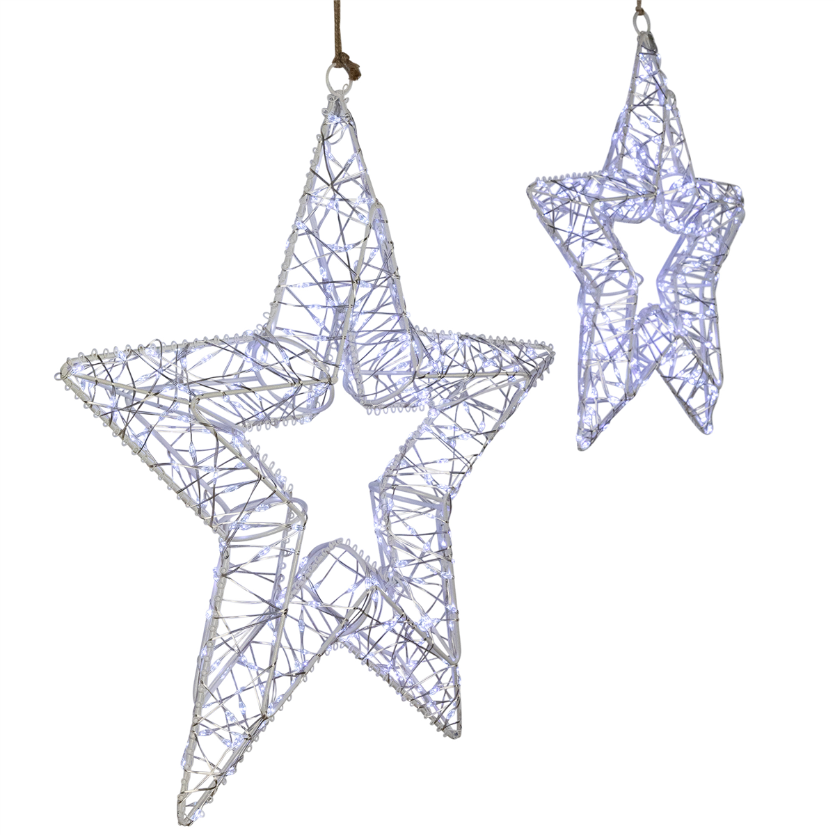 Northlight LED Stars Outdoor Christmas Decorations - Set of 2