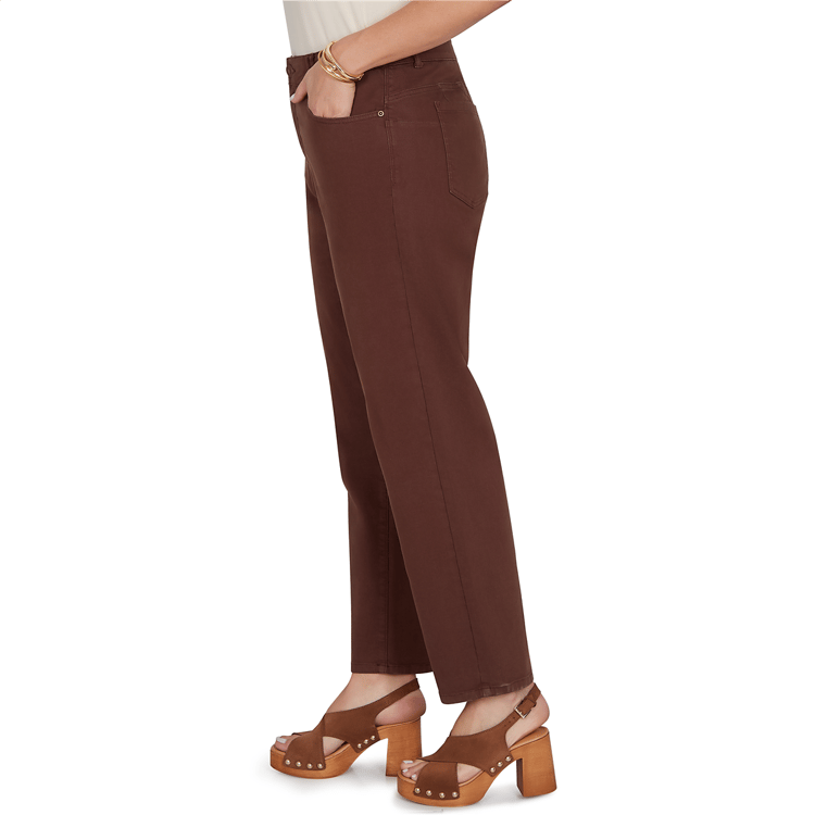 Plus Size Ruby Rd. Seasonal Key Items Soft Stretch Straight Jeans