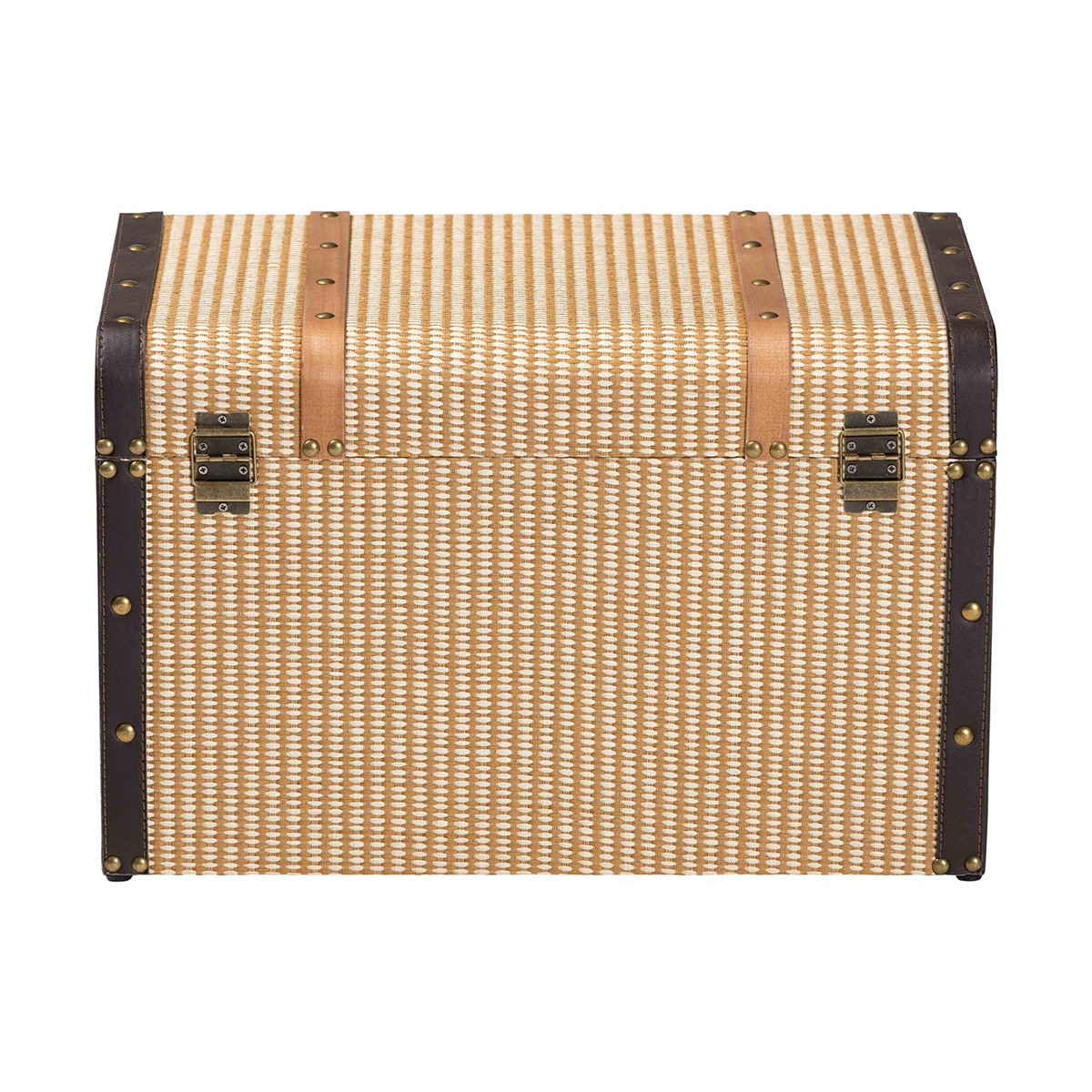 Baxton Studio Manton Woven Exterior Storage Trunk