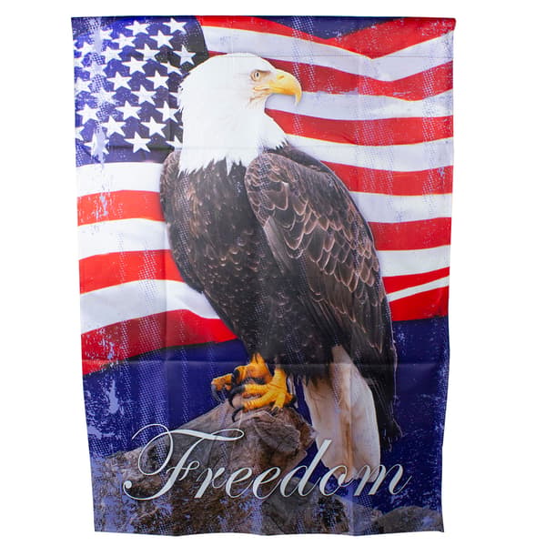 Northlight Seasonal Bald Eagle Freedom Outdoor House Flag - image 