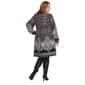 Plus Size White Mark Phebe Paisley Embroidered Sweater Dress - image 1