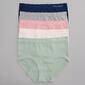 Womens Laura Ashley&#174; 5pk. Seamless Brief Panties - LS9443-5PKAW - image 2