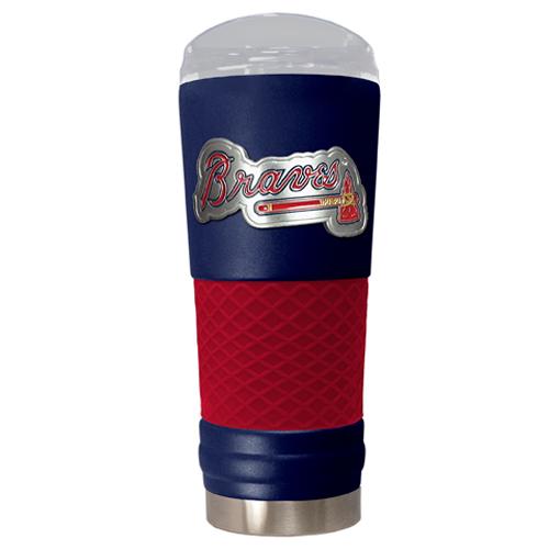 MLB Atlanta Braves DRAFT Powder Coated Stainless Steel Tumbler