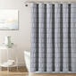 Lush Decor(R) Waffle Stripe Woven Cotton Shower Curtain - image 1
