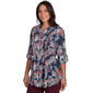 Petite Ruby Rd. Must Haves Kensington Floral Blouse - image 3