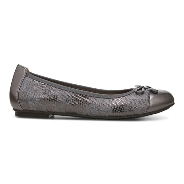 Womens Vionic® Minna Metallic Ballet Flats