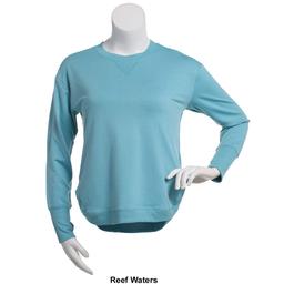 Womens Starting Point French Terry Long Sleeve Sweatshirt