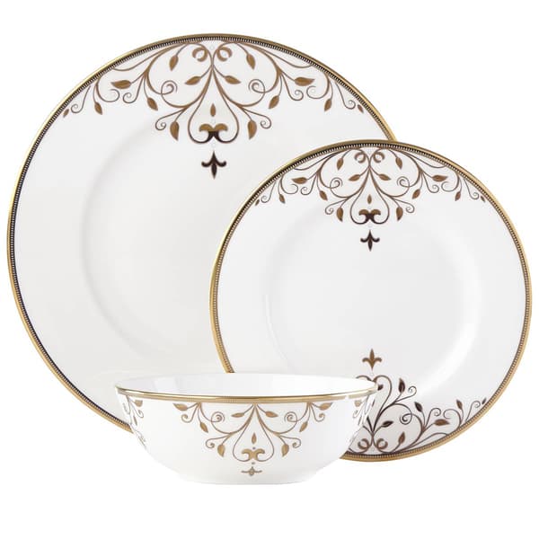 Lenox&#40;R&#41; Opal Innocence Scroll Gold&#40;tm&#41; 3pc. Place Setting Set - image 