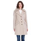 Womens Sage Collective Single Breasted Herringbone Faux Wool Coat - image 1
