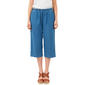 Petite Components Pleated Denim Capris - Short - image 1