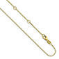 Gold Classics&#40;tm&#41; Yellow Gold Adjustable Chain Necklace - image 1