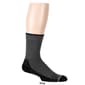 Mens Dr. Motion Plain Knit Crew Socks - image 4