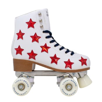 Womens Lucky Brand Honor American Red Star Quad Roller Skates - Boscov's