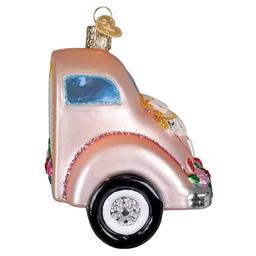 Old World Christmas Just Married Magic Glass Ornament