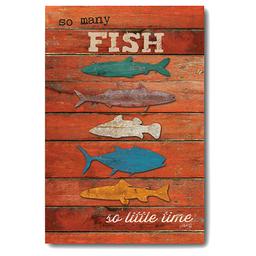 Courtside Market So Many Fish Wall Art