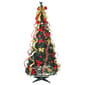Northlight 6ft. Gold and Red Pop-Up Artificial Christmas Tree - image 1