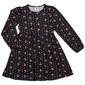 Girls (7-16) Jolie & Joy Bow Dot Black Puff Sleeve Yummy Dress - image 2