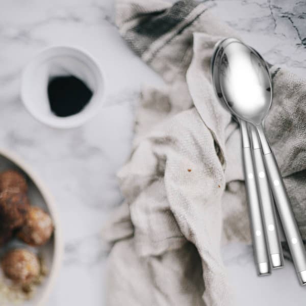 Hampton Forge Shangri-la Frosted 20pc. Flatware Set