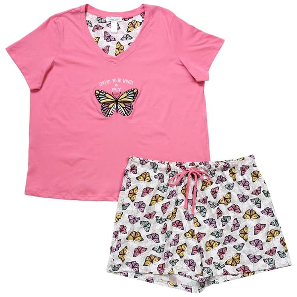 Plus Size Rene Rofe&#40;R&#41; Spread Your Wings & Fly Pajama Set - image 
