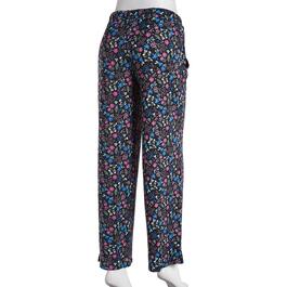 Womens Jaclyn Sophie Painted Ditsy Floral Pajama Pants