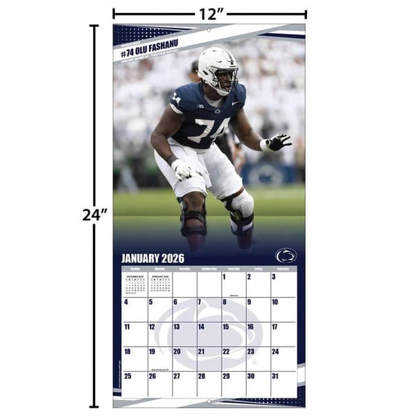 Lang® 2026 Penn State Nittany Lions Wall Calendar