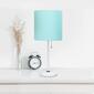 LimeLights White Stick Lamp w/Charging Outlet & Shade - Set of 2 - image 5