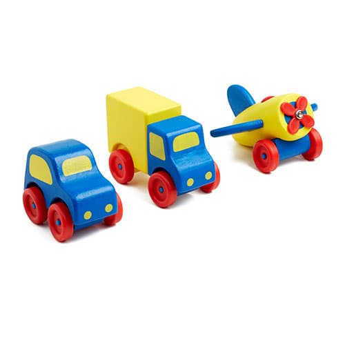 Melissa & Doug&#40;R&#41; First Vehicles Set - image 