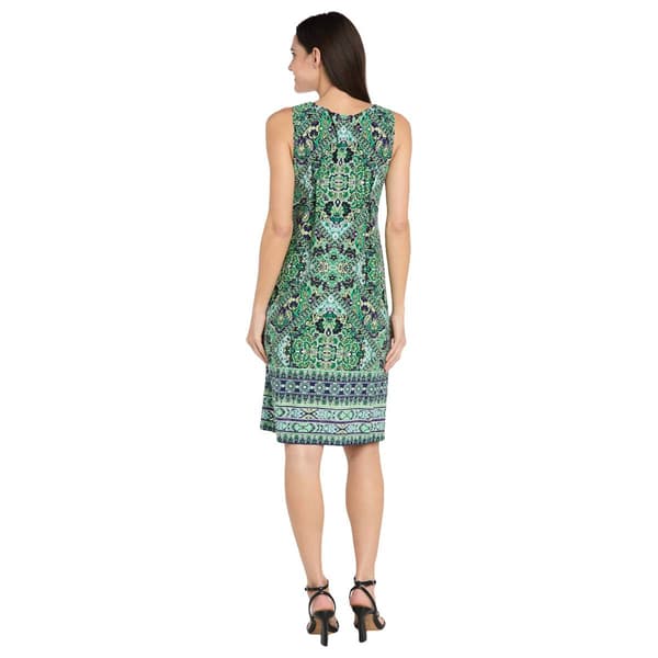 Womens R&M Richards Open Front Drape Jacket Dress