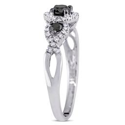 Diamond Classics™ 10kt. White Gold 1/2ct. 3-Stone Diamond Ring
