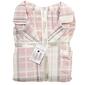 Womens Ellen Tracy Long Sleeve Plaid Notch Collar Pajama Set - image 2